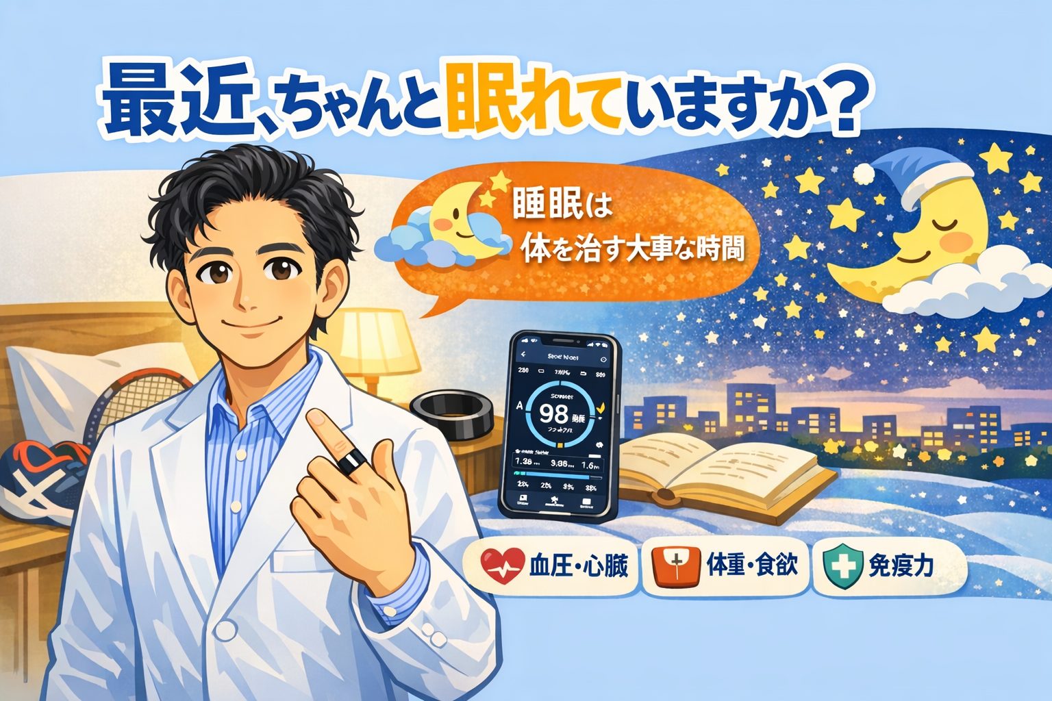 🛌 最近、ちゃんと眠れていますか?